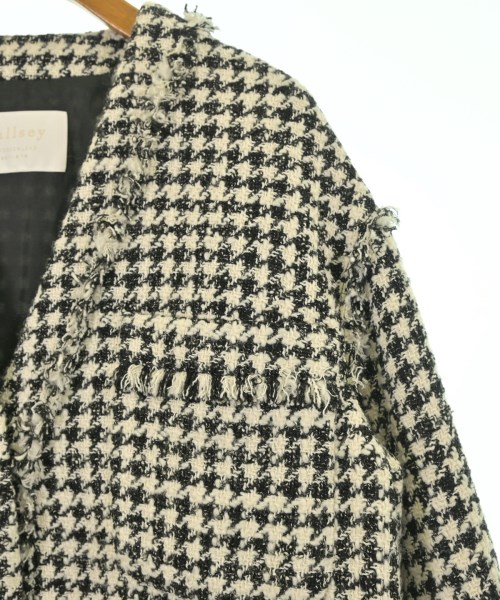 Ballsey（ボールジー）ノーカラージャケット 白 サイズ:36(M位) レディース/2200667217096