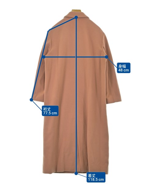 Ballsey（ボールジー）チェスターコート ピンク サイズ:36(M位) レディース/2200667217171