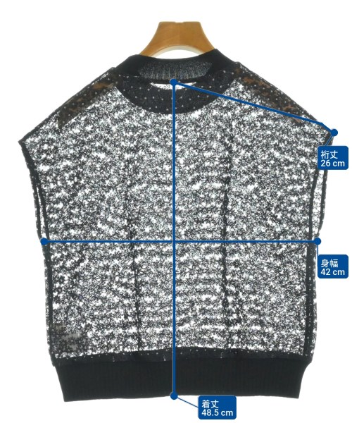 Ballsey（ボールジー）ブラウス 黒 サイズ:36(M位) レディース/2200666468338