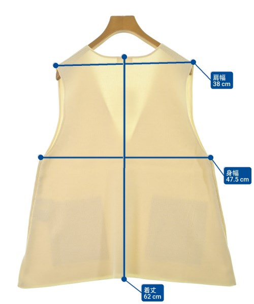 Ballsey（ボールジー）ベスト ベージュ サイズ:S レディース/2200665858536