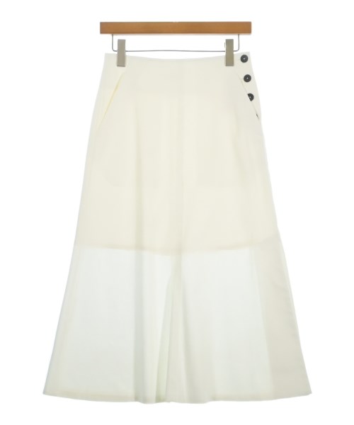 Ballsey(ボールジー)ロング・マキシ丈スカート 白 サイズ:34(S位)/2200669447163