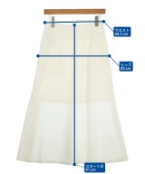 Ballsey（ボールジー）ロング・マキシ丈スカート 白 サイズ:34(S位) レディース/2200669447163