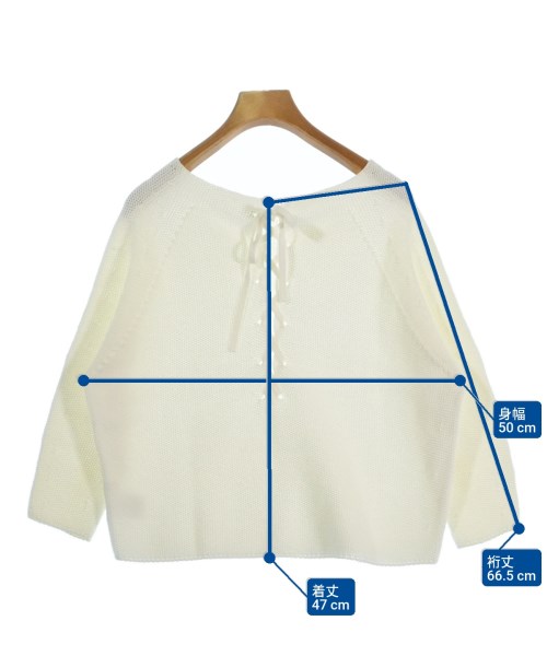 Ballsey（ボールジー）ニット・セーター 白 サイズ:S レディース/2200671005016