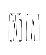 Ballsey（ボールジー）スラックス 白 サイズ:36(M位) レディース/2200666147035