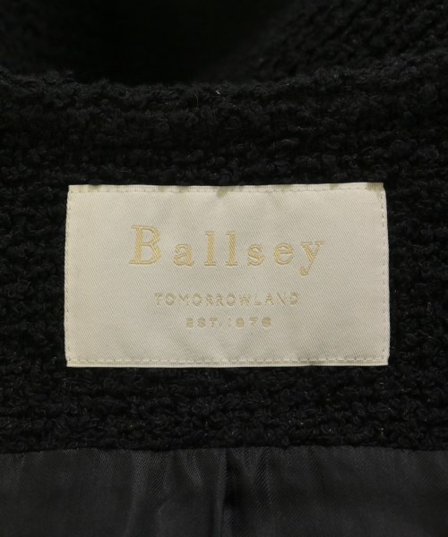 Ballsey（ボールジー）ノーカラージャケット 黒 サイズ:36(M位) レディース/2200723603047