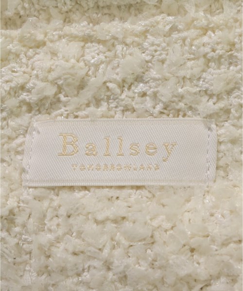 Ballsey（ボールジー）ノーカラージャケット 白 サイズ:S レディース/2200721517117