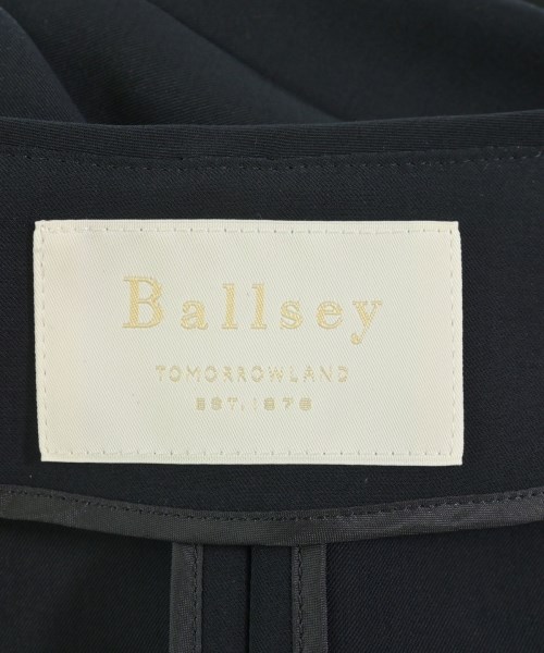 Ballsey（ボールジー）ノーカラージャケット 紺 サイズ:34(S位) レディース/2200719686047