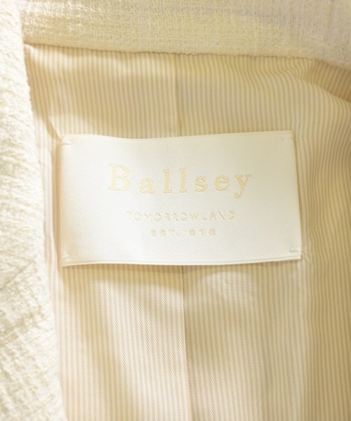 Ballsey（ボールジー）カジュアルジャケット 白 サイズ:36(M位) レディース/2200715387016
