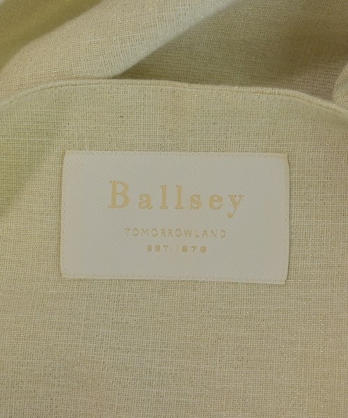 Ballsey（ボールジー）ノーカラージャケット 白 サイズ:36(M位) レディース/2200721524047