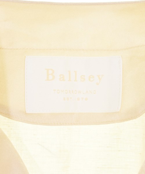 Ballsey（ボールジー）ノーカラージャケット ベージュ サイズ:36(M位) レディース/2200726072017
