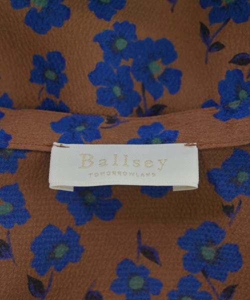 Ballsey（ボールジー）ブラウス 茶 サイズ:36(M位) レディース/2200676111187