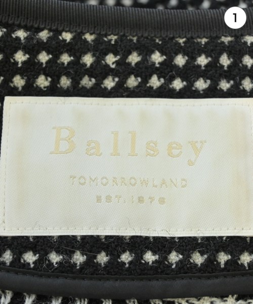 Ballsey（ボールジー）カジュアルジャケット 黒 サイズ:36(M位) レディース/2200689073021