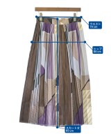 Ballsey（ボールジー）ロング・マキシ丈スカート 紫 サイズ:36(M位) レディース/2200685605080