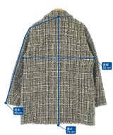 Ballsey（ボールジー）チェスターコート 黒 サイズ:36(M位) レディース/2200684054025