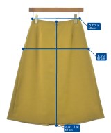 Ballsey（ボールジー）ロング・マキシ丈スカート 黄 サイズ:32(XS位) レディース/2200692797068