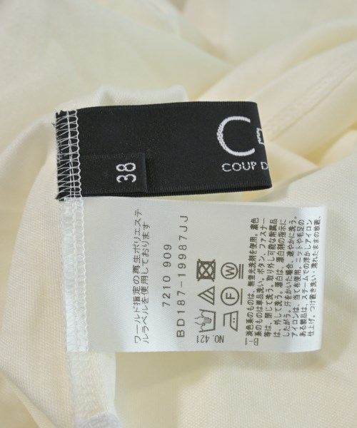 COUP DE CHANCE（クードシャンス）Tシャツ・カットソー 白 サイズ:38(M位) レディース/2200623130070