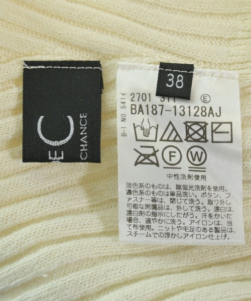 COUP DE CHANCE（クードシャンス）ニット・セーター 白 サイズ:38(M位) レディース/2200622041759