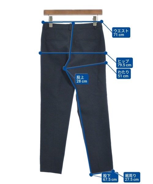 COUP DE CHANCE（クードシャンス）スラックス 紺 サイズ:36(S位) レディース/2200623057056