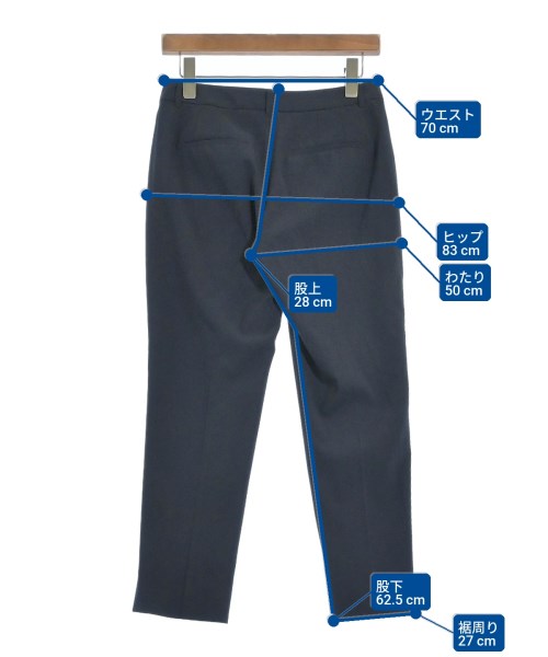COUP DE CHANCE（クードシャンス）スラックス 紺 サイズ:36(S位) レディース/2200623057100