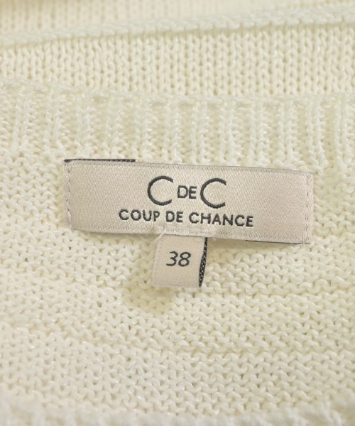 COUP DE CHANCE（クードシャンス）ニット・セーター 白 サイズ:38(M位) レディース/2200638810035
