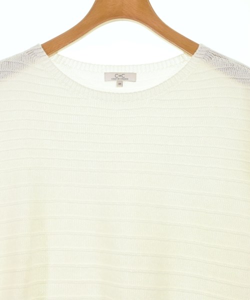 COUP DE CHANCE（クードシャンス）ニット・セーター 白 サイズ:38(M位) レディース/2200638810035