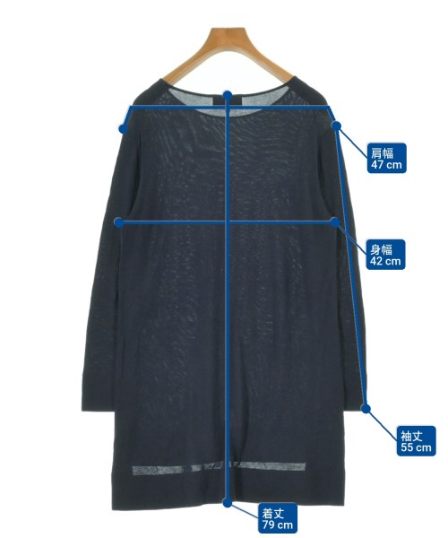 COUP DE CHANCE（クードシャンス）ニット・セーター 紺 サイズ:38(M位) レディース/2200627684111