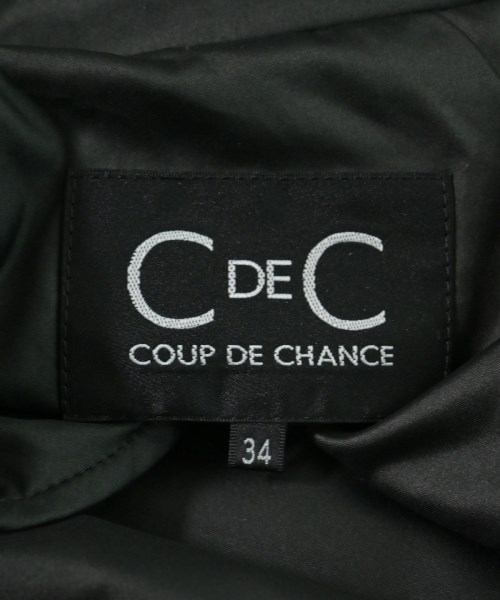 COUP DE CHANCE（クードシャンス）トレンチコート 黒 サイズ:34(XS位) レディース/2200628803023