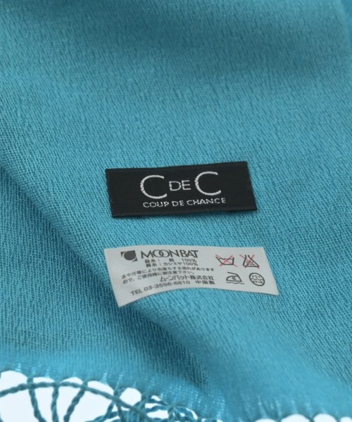 COUP DE CHANCE（クードシャンス）ストール 青 サイズ:- レディース/2200628476081