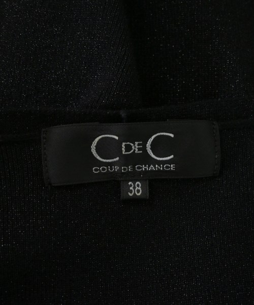 COUP DE CHANCE（クードシャンス）ニット・セーター 黒 サイズ:38(M位) レディース/2200611016102