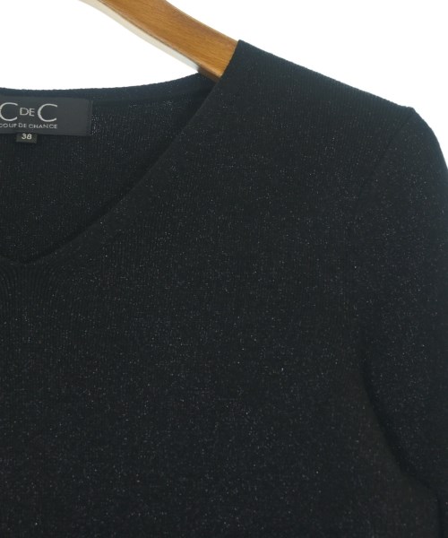 COUP DE CHANCE（クードシャンス）ニット・セーター 黒 サイズ:38(M位) レディース/2200611016102