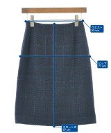 COUP DE CHANCE（クードシャンス）ひざ丈スカート 紺 サイズ:34(XS位) レディース/2200611178046