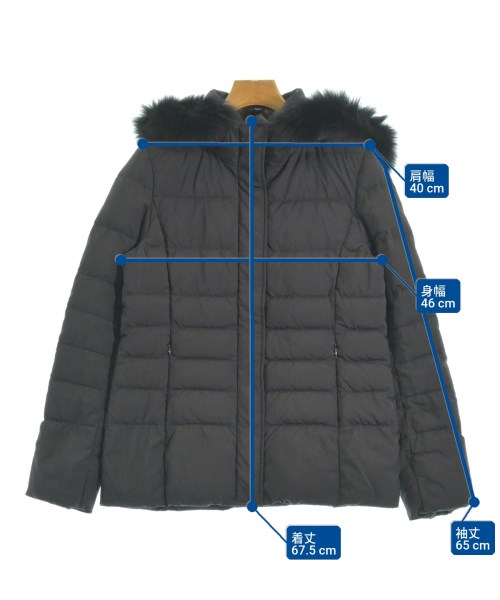 COUP DE CHANCE（クードシャンス）ブルゾン 黒 サイズ:36(S位) レディース/2200617896012