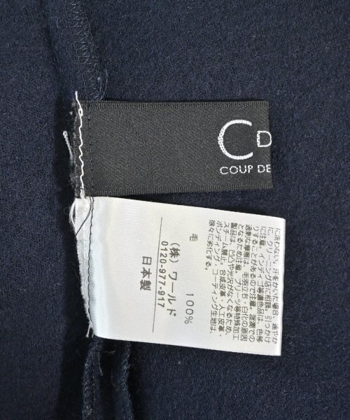 COUP DE CHANCE（クードシャンス）カジュアルジャケット 紺 サイズ:36(S位) レディース/2200617896029