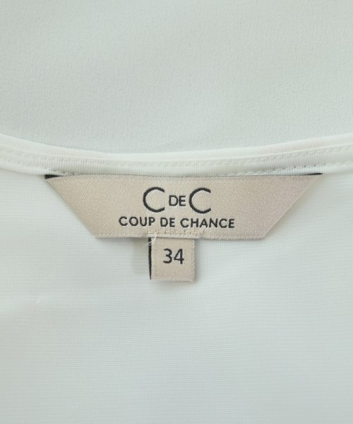 COUP DE CHANCE（クードシャンス）ブラウス 白 サイズ:34(XS位) レディース/2200611391124