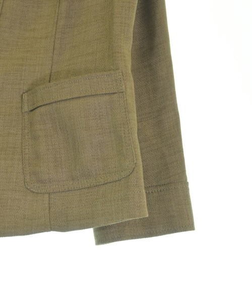 COUP DE CHANCE（クードシャンス）ノーカラージャケット カーキ サイズ:38(M位) レディース/2200618080076