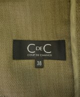 COUP DE CHANCE（クードシャンス）ノーカラージャケット カーキ サイズ:38(M位) レディース/2200618080076