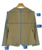 COUP DE CHANCE（クードシャンス）ノーカラージャケット カーキ サイズ:38(M位) レディース/2200618080076