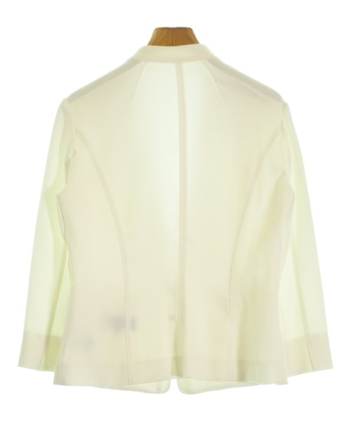 COUP DE CHANCE（クードシャンス）ノーカラージャケット 白 サイズ:38(M位) レディース/2200618080083