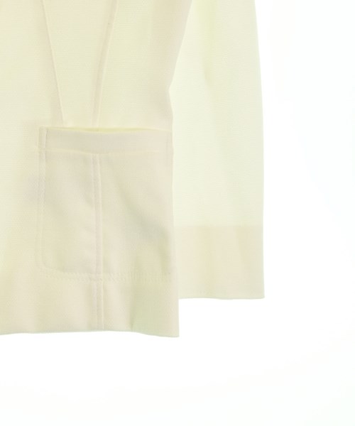 COUP DE CHANCE（クードシャンス）ノーカラージャケット 白 サイズ:38(M位) レディース/2200618080083