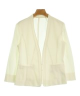 COUP DE CHANCE（クードシャンス）ノーカラージャケット 白 サイズ:38(M位) レディース/2200618080083