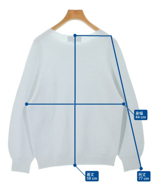 COUP DE CHANCE（クードシャンス）ニット・セーター 青 サイズ:38(M位) レディース/2200619966010