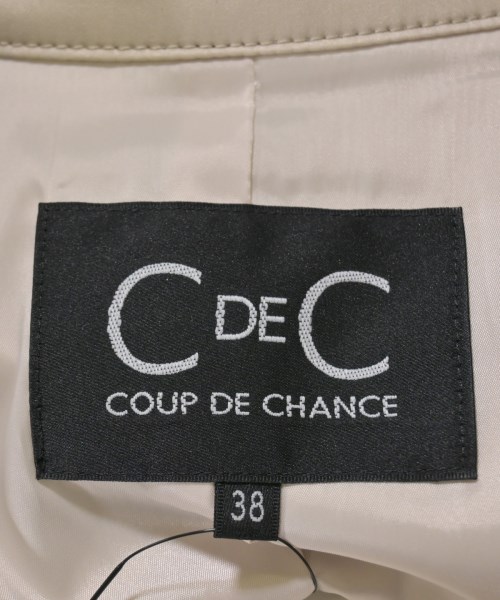 COUP DE CHANCE（クードシャンス）トレンチコート ベージュ サイズ:38(M位) レディース/2200607995022