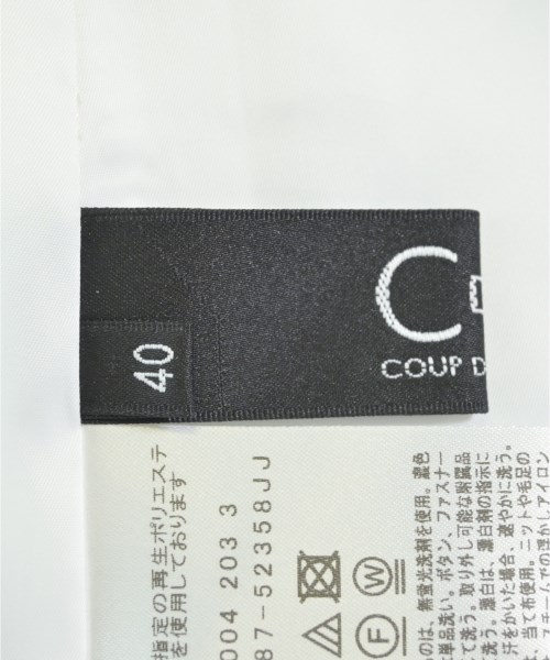 COUP DE CHANCE（クードシャンス）ワンピース 白 サイズ:40(M位) レディース/2200604117113