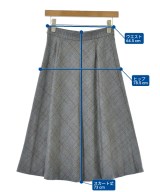 COUP DE CHANCE（クードシャンス）ひざ丈スカート グレー サイズ:36(S位) レディース/2200616628065