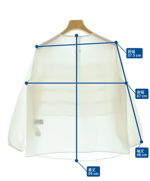 COUP DE CHANCE（クードシャンス）ブラウス 白 サイズ:38(M位) レディース/2200650410077