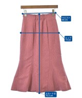 COUP DE CHANCE（クードシャンス）ロング・マキシ丈スカート ピンク サイズ:34(XS位) レディース/2200675339025