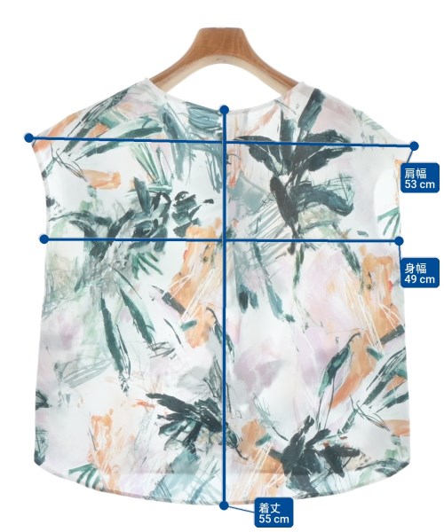 COUP DE CHANCE（クードシャンス）ブラウス 白 サイズ:36(S位) レディース/2200675651028