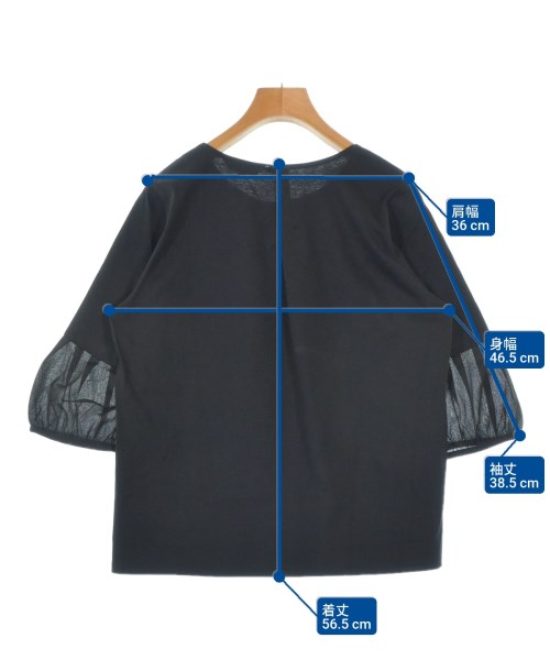 COUP DE CHANCE（クードシャンス）Tシャツ・カットソー 黒 サイズ:38(M位) レディース/2200680246011