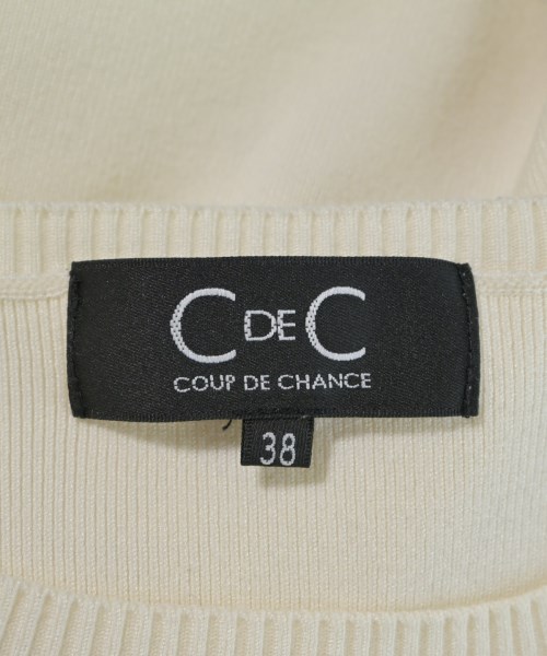 COUP DE CHANCE（クードシャンス）ニット・セーター 白 サイズ:38(M位) レディース/2200690652123