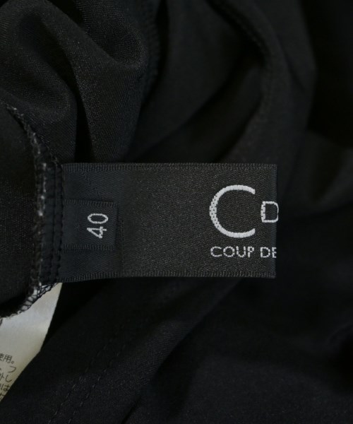 COUP DE CHANCE（クードシャンス）Tシャツ・カットソー 黒 サイズ:40(M位) レディース/2200690652154